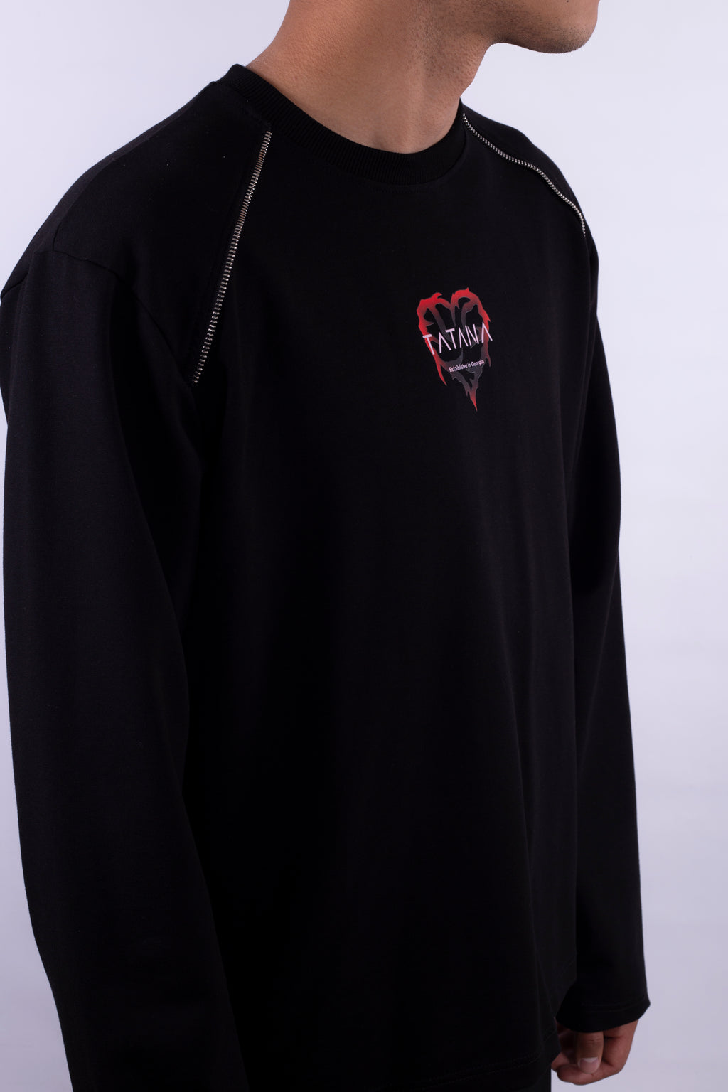 T-Shirt With Zippers