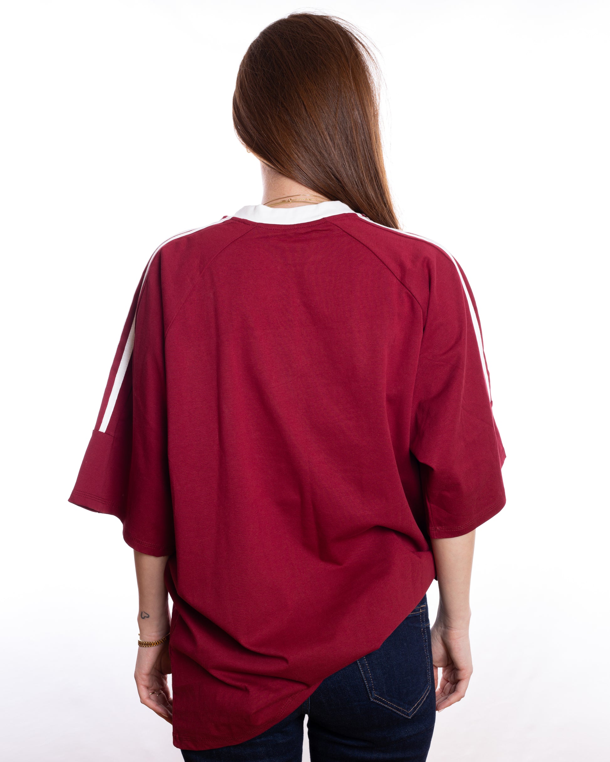 Oversized Burgundy T-Shirt