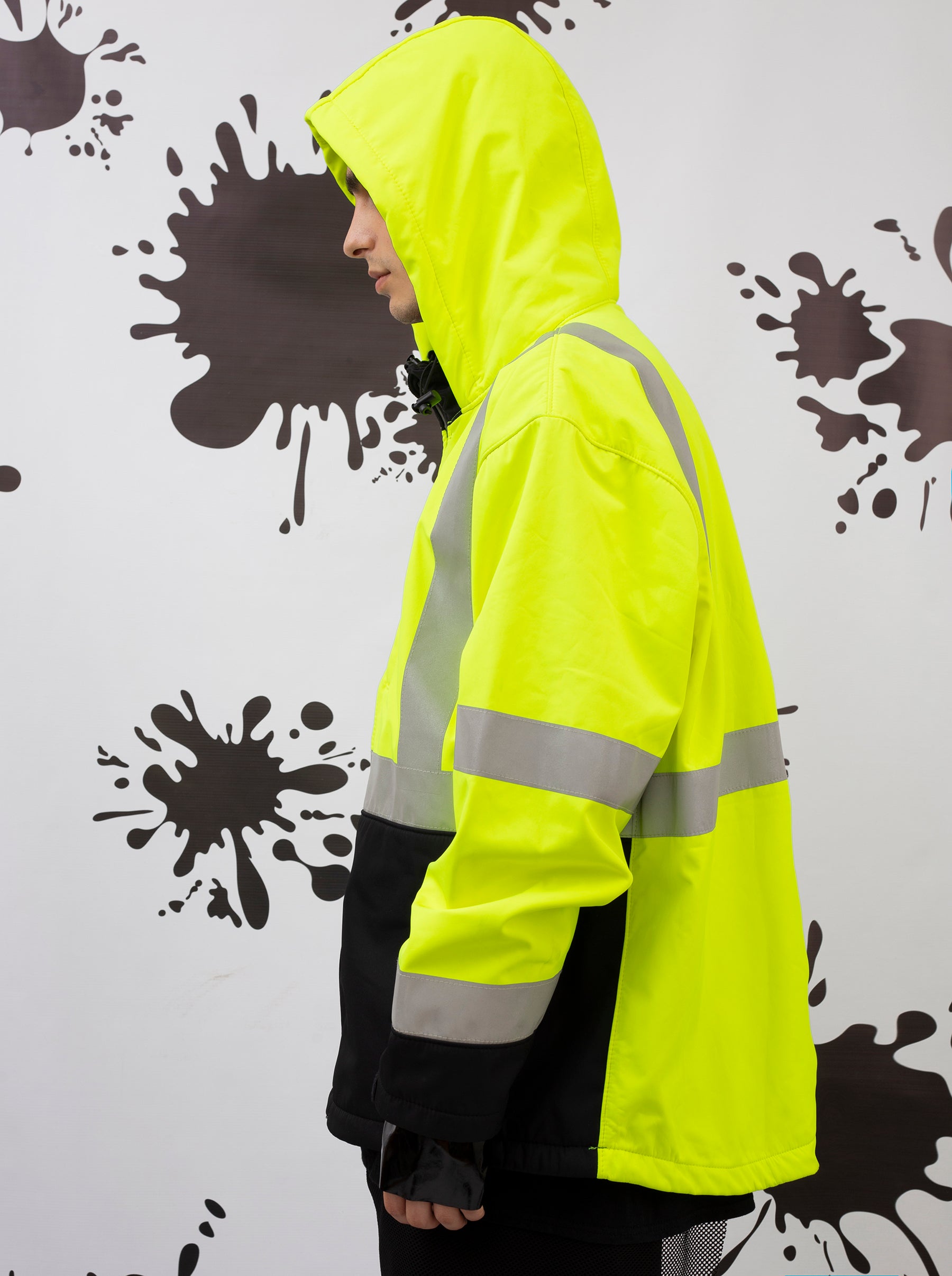 Thermo Neon Jacket With Reflector Details