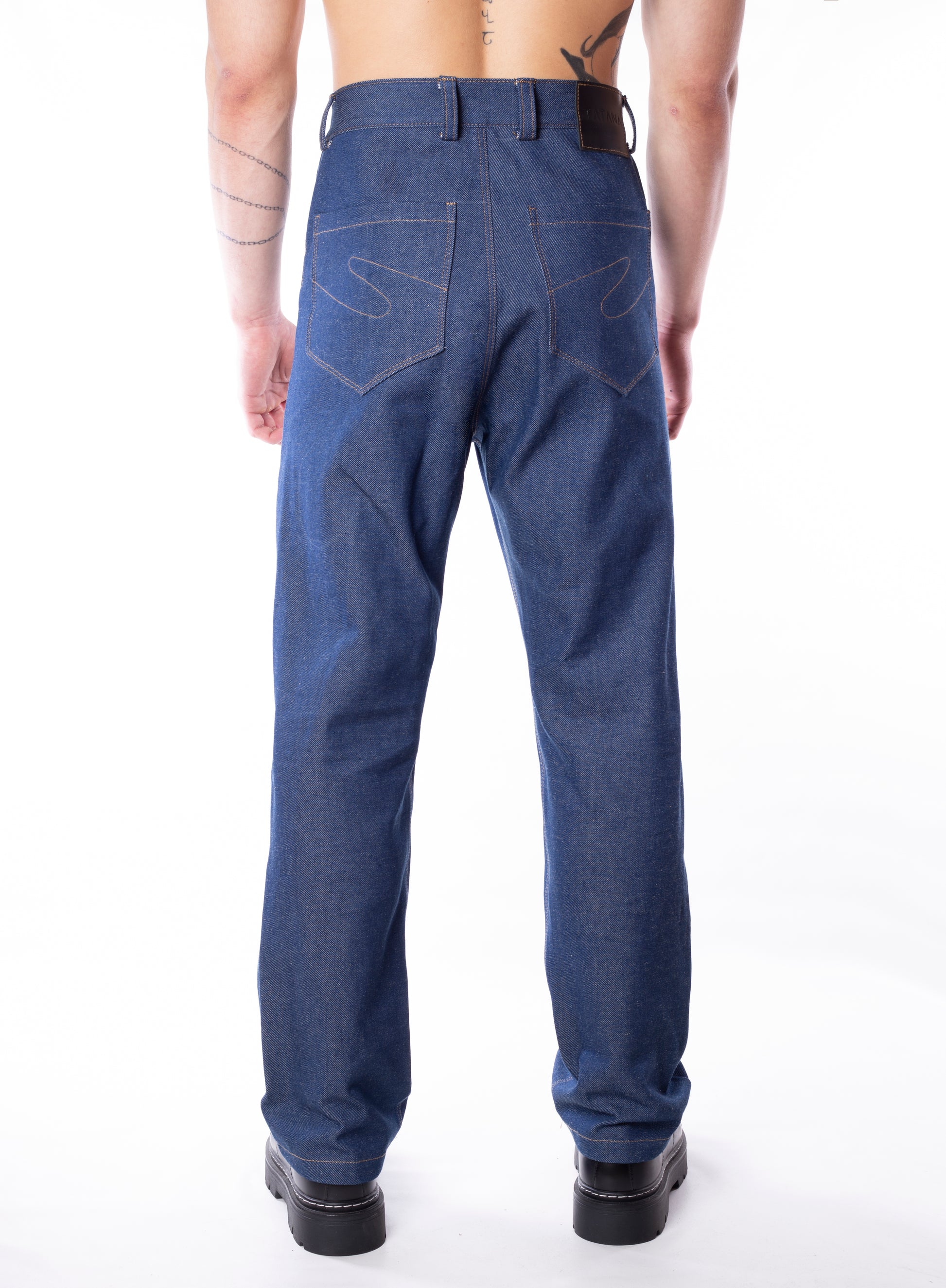 Blue Denim Pants