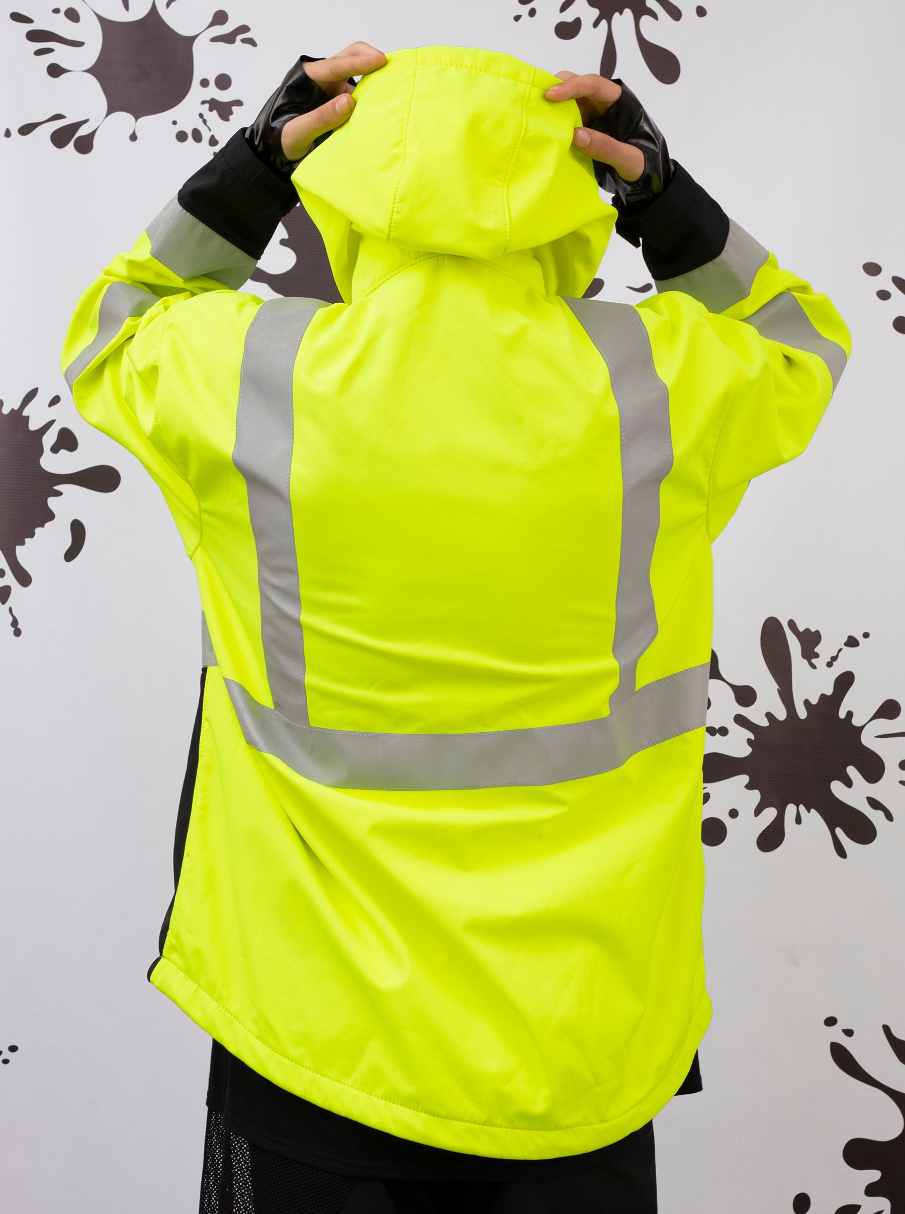 Thermo Neon Jacket With Reflector Details