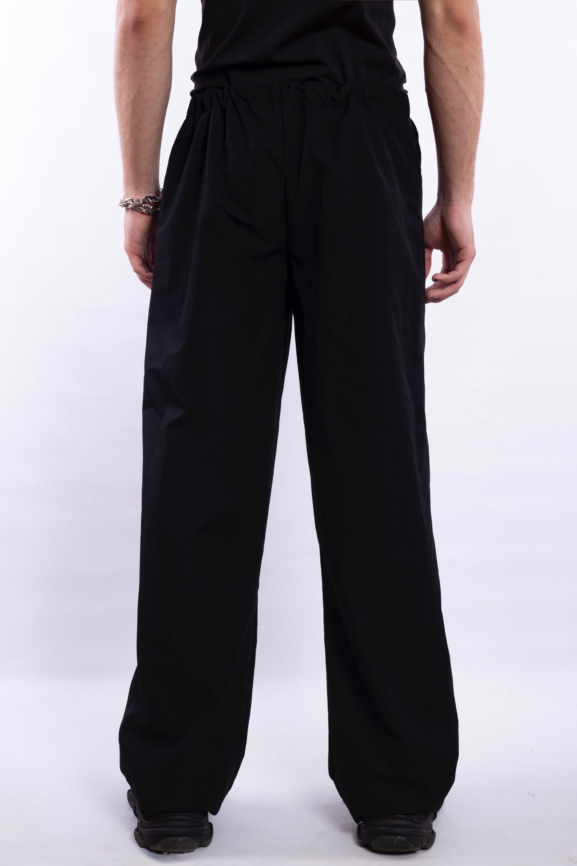 Black Pants L14 With Zippers