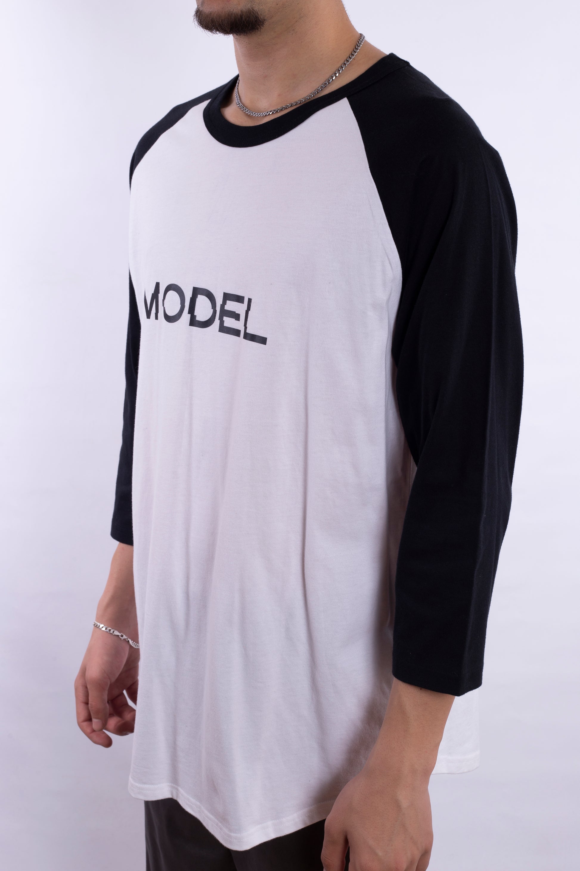 “MODEL” BW Tee