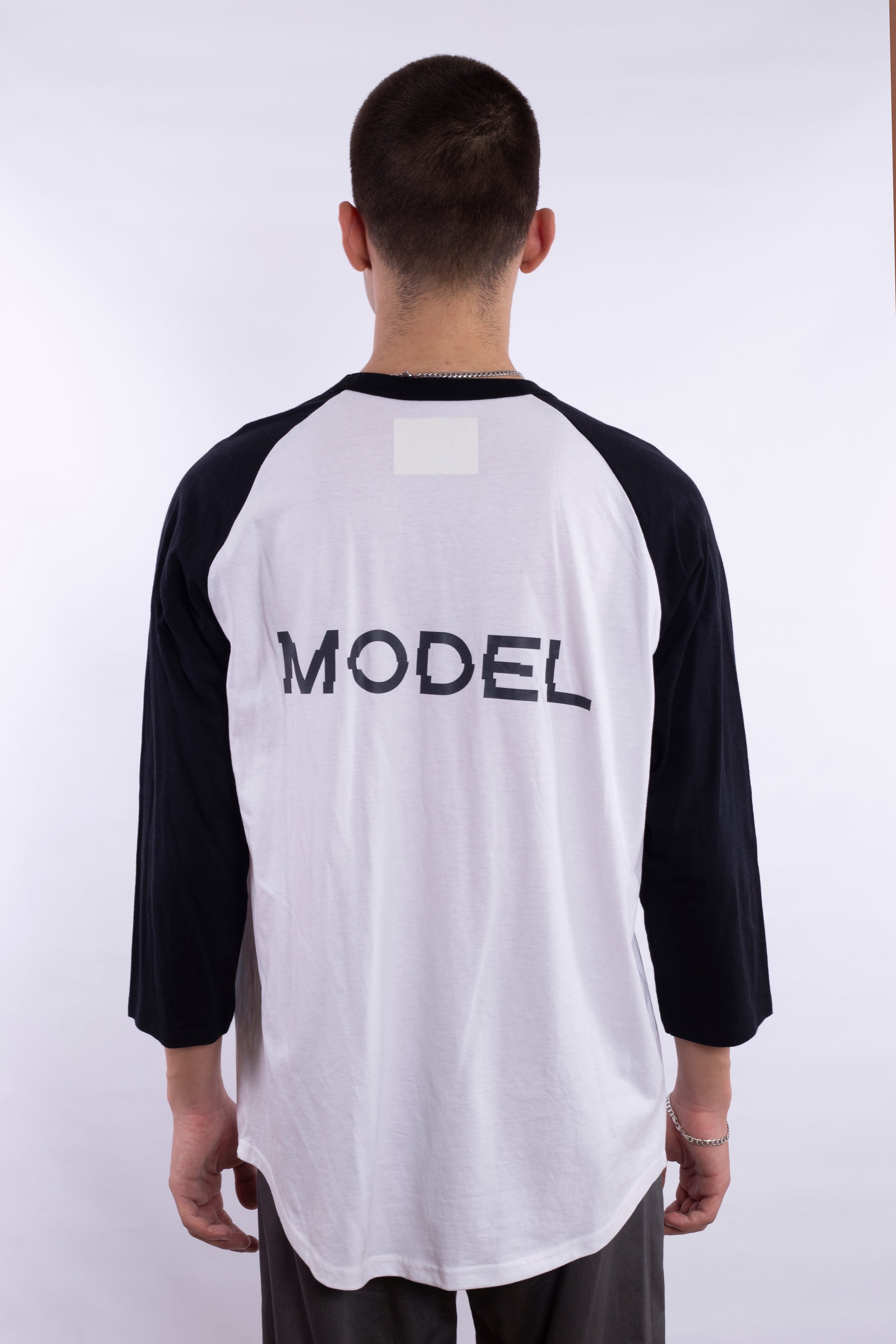 BW Tee With Reflective Logo
