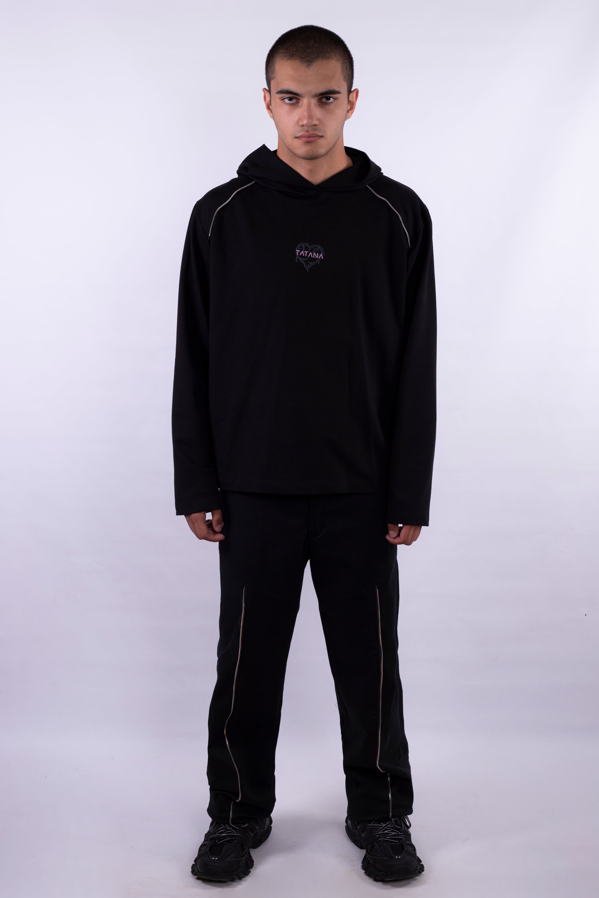 Hoodie With Zippers