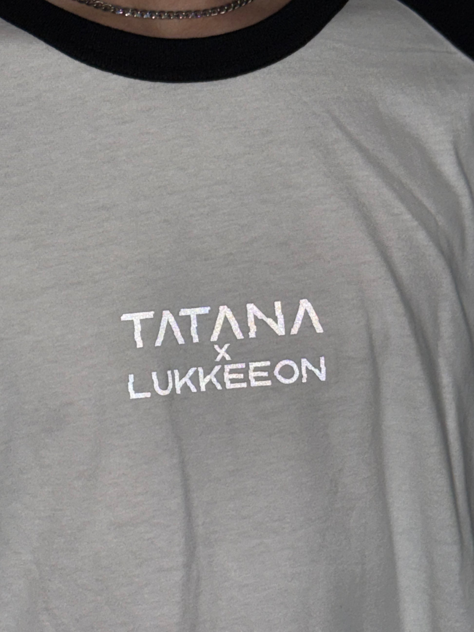 BW Tee With Reflective Logo