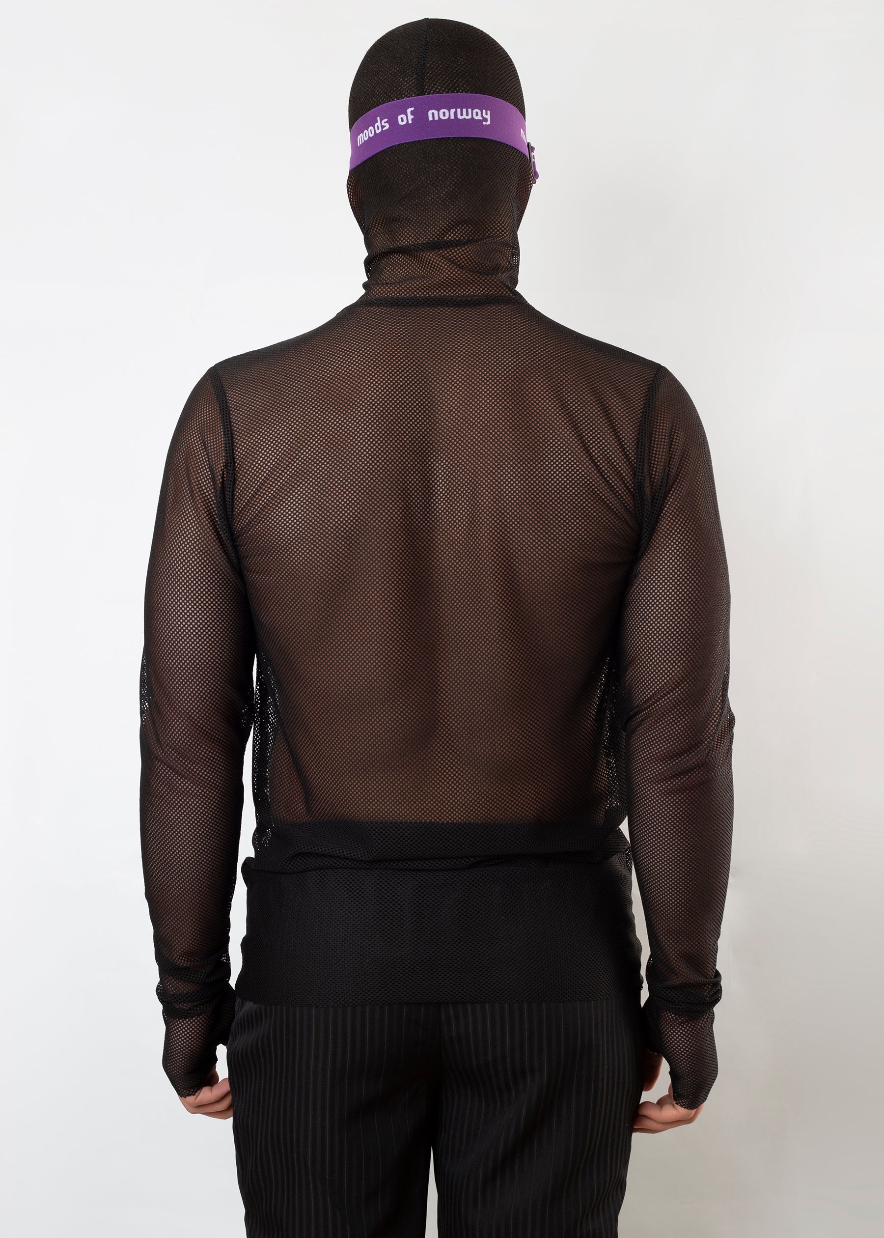 Net T-Shirt With Balaclava