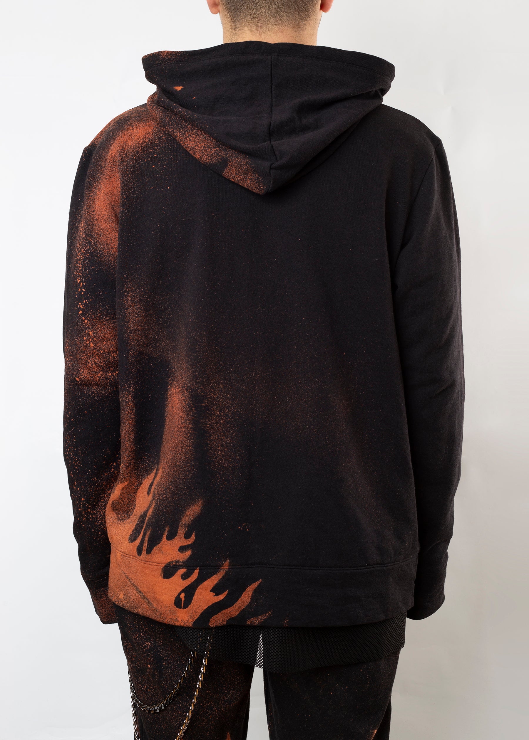K.Hole Hoodie With Flame