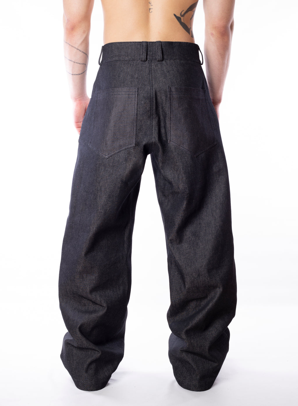 Wide Denim Pants