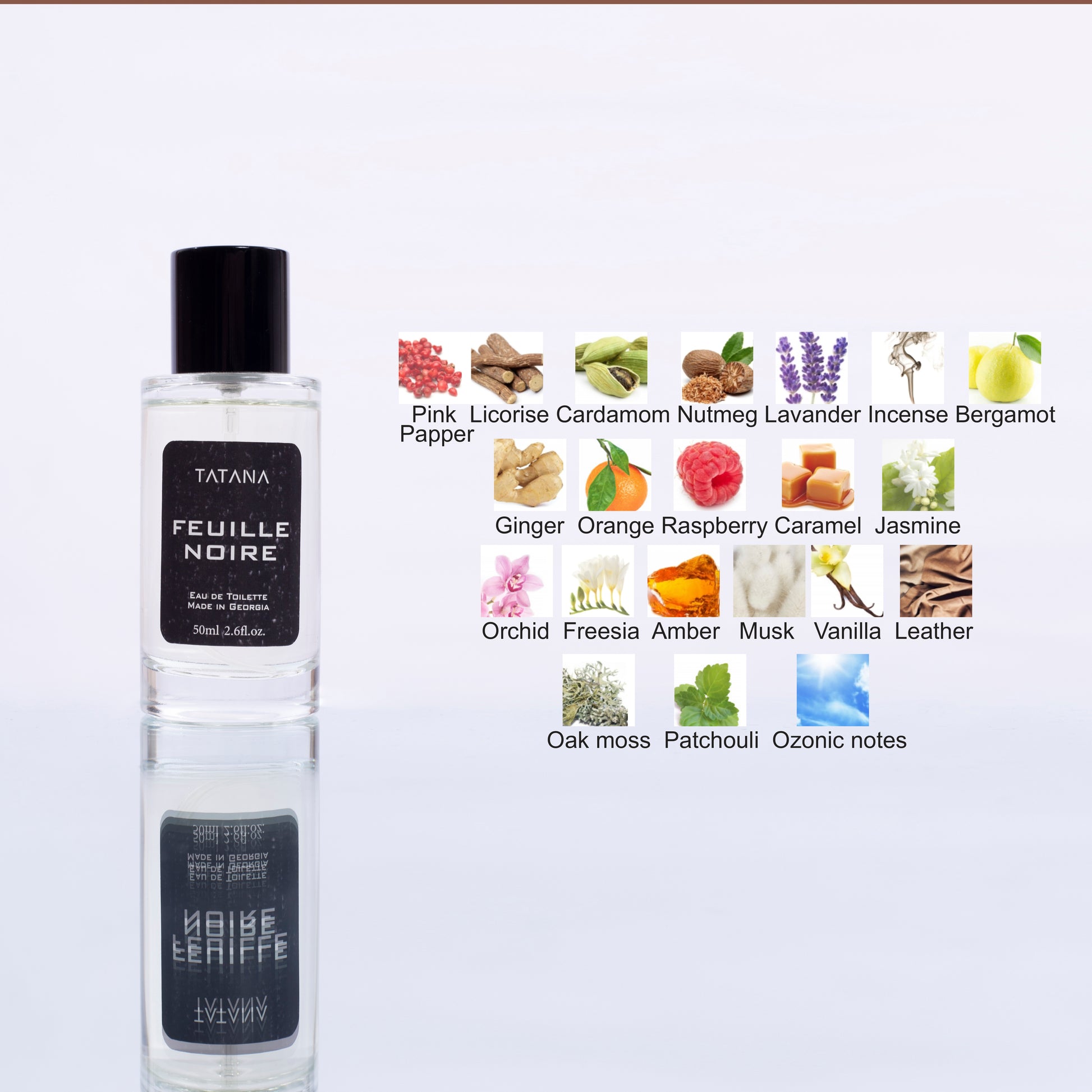 “Feuille Noire” Eau de Toilette