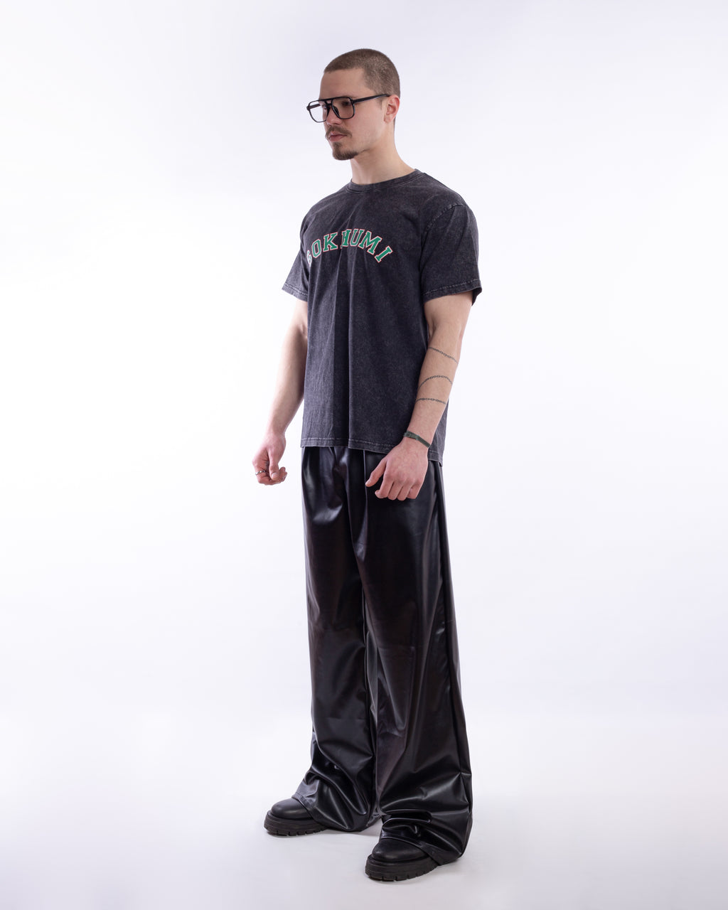 Learher Track Pants