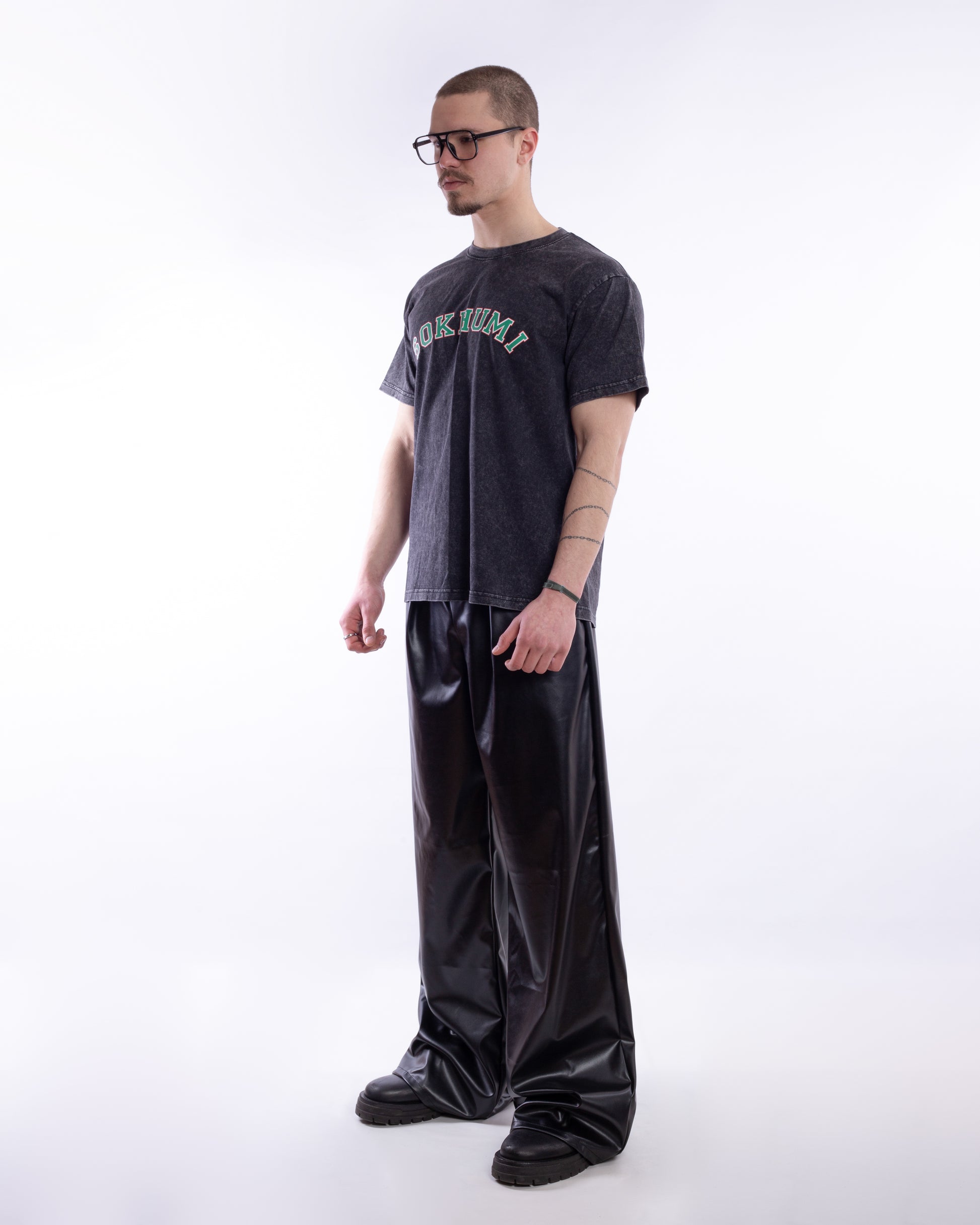 Learher Track Pants