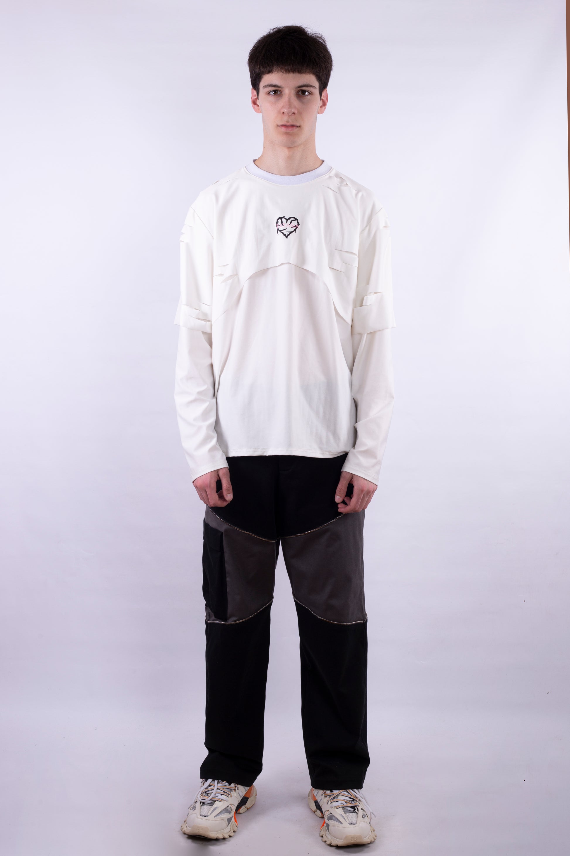 Torn White T-Shirt