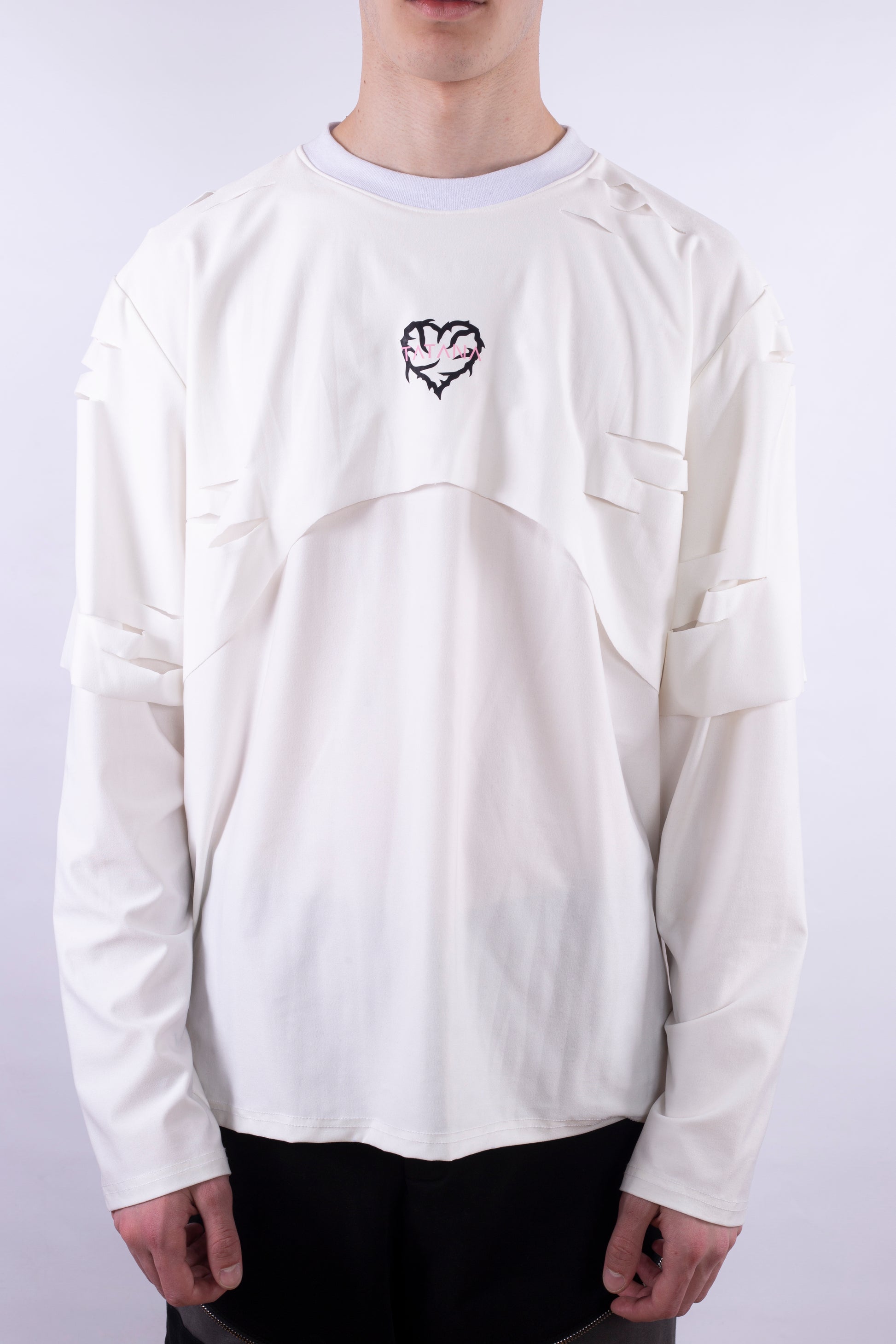 Torn White T-Shirt