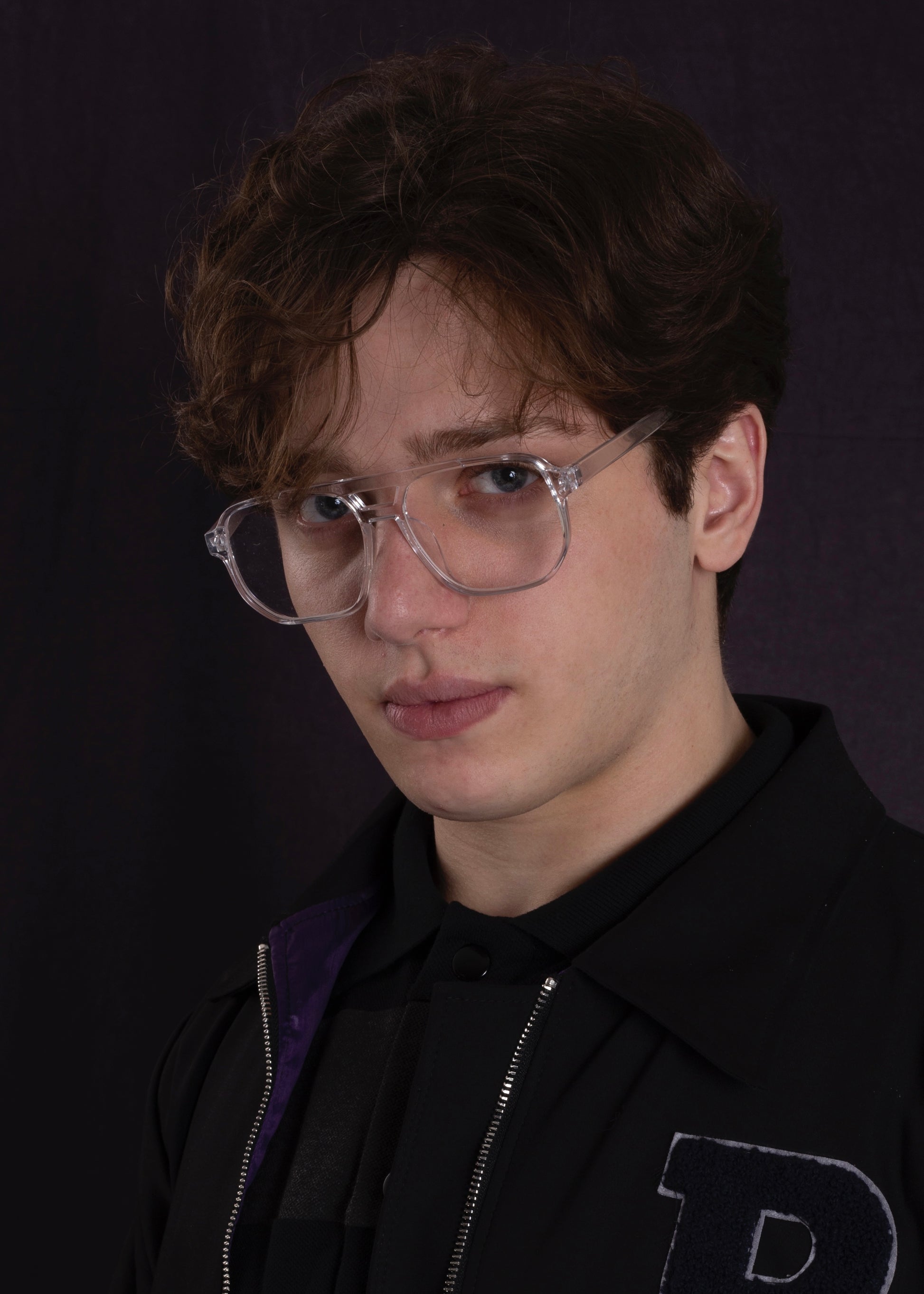 Transparent Retro Sunglasses