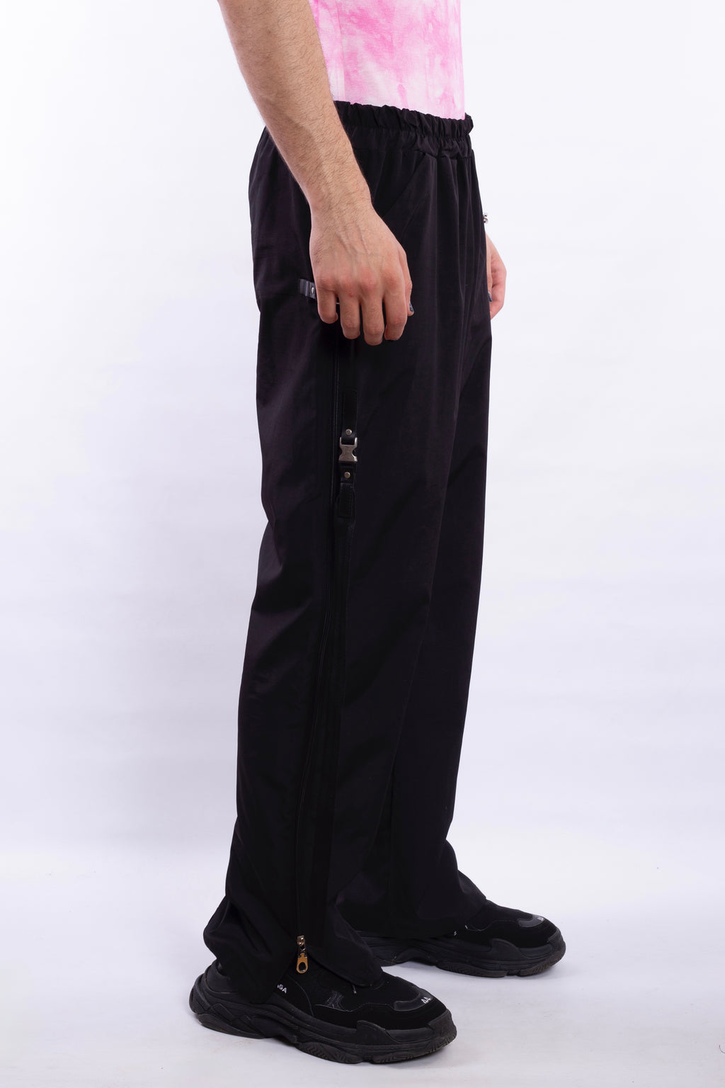 Black Pants L16 With Zippers