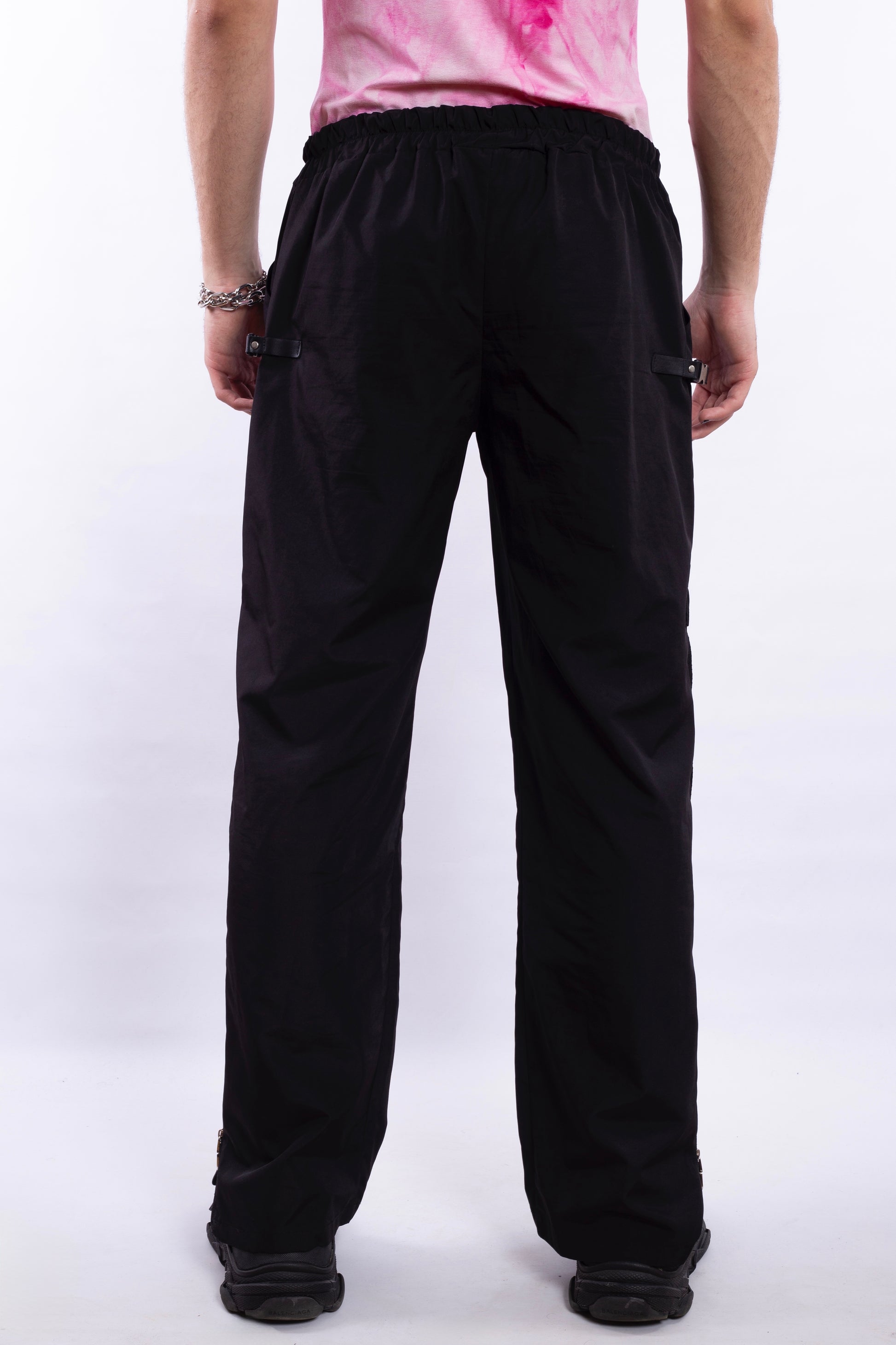 Black Pants L16 With Zippers