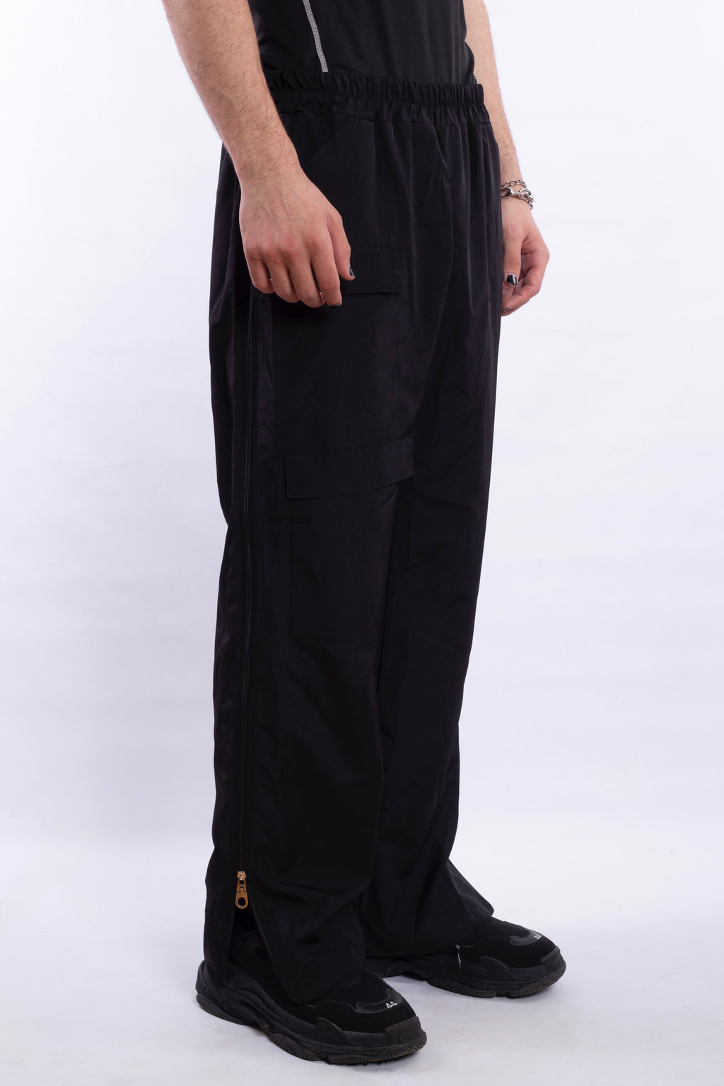 Black Pants L8 With Zippers