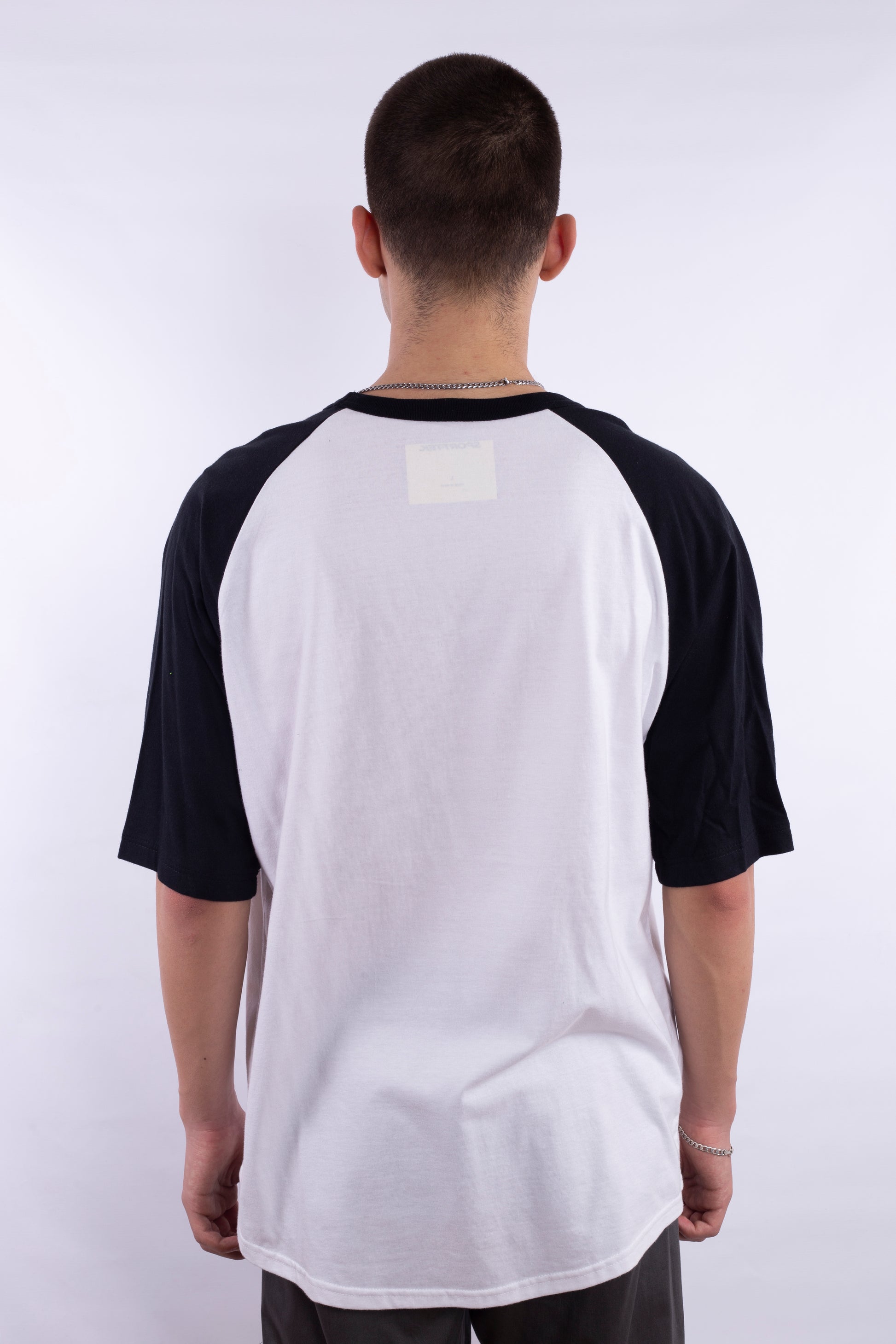 BW Tee With Reflective Triple Head Dog