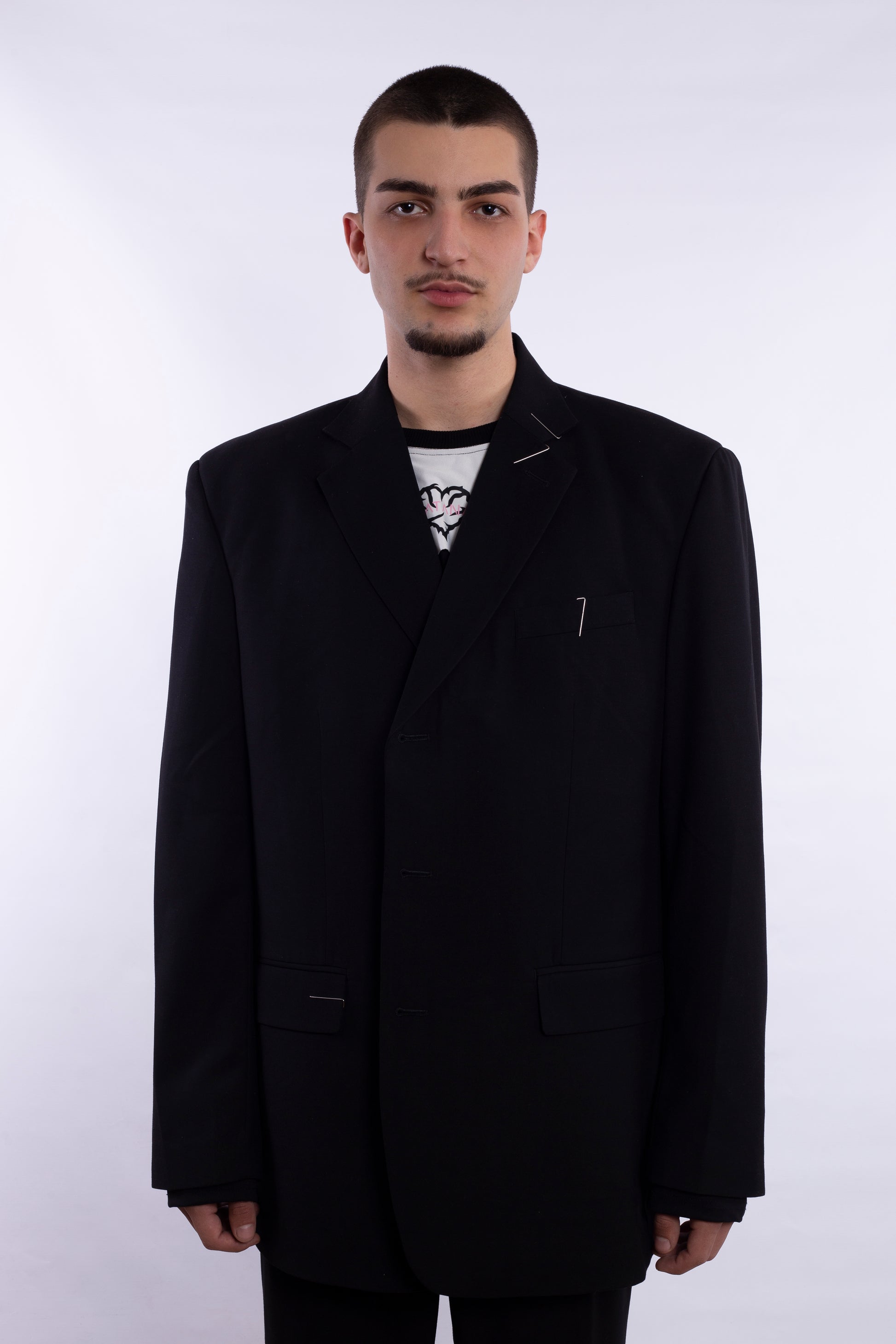 Suit With Metalic Details