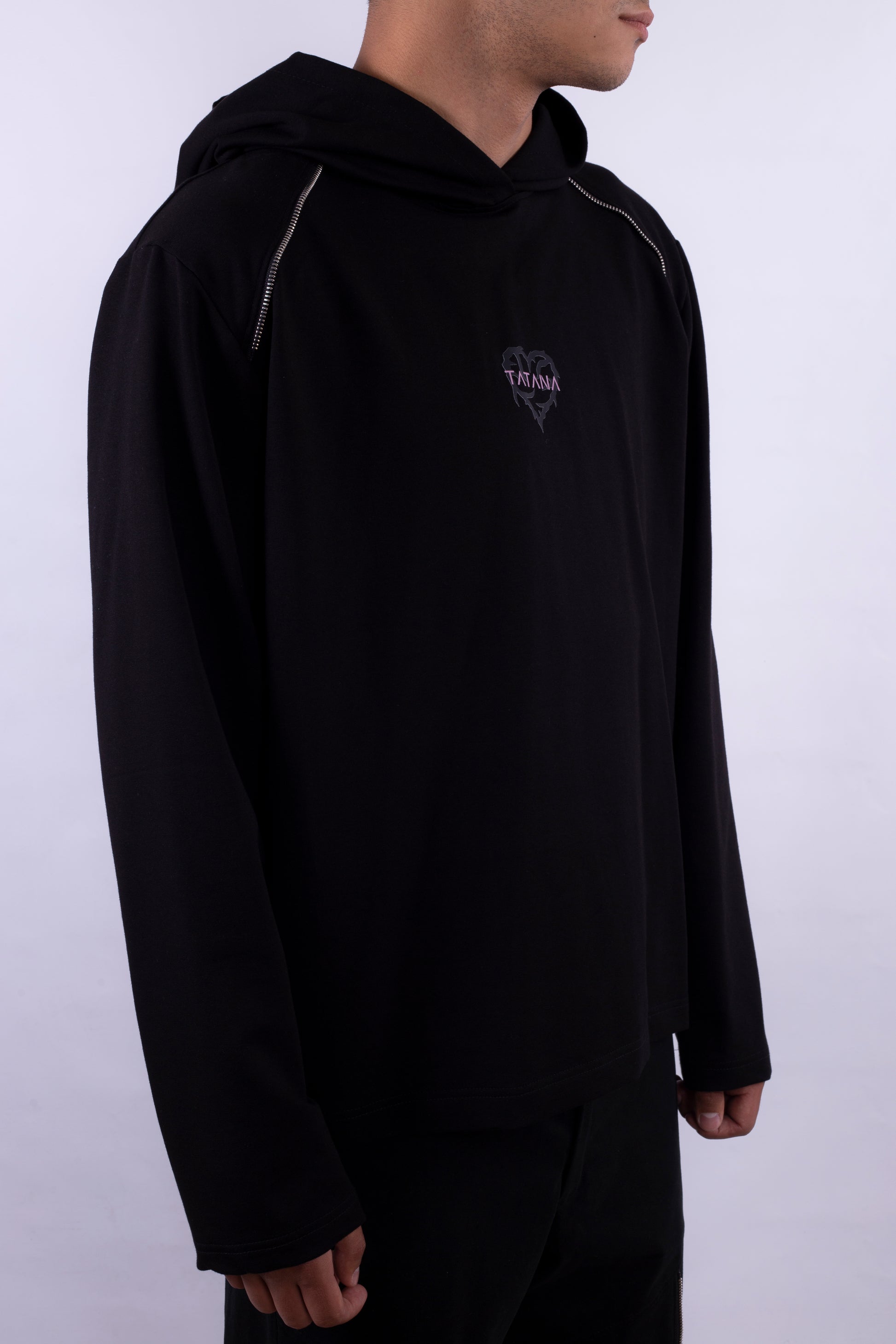 Hoodie With Zippers