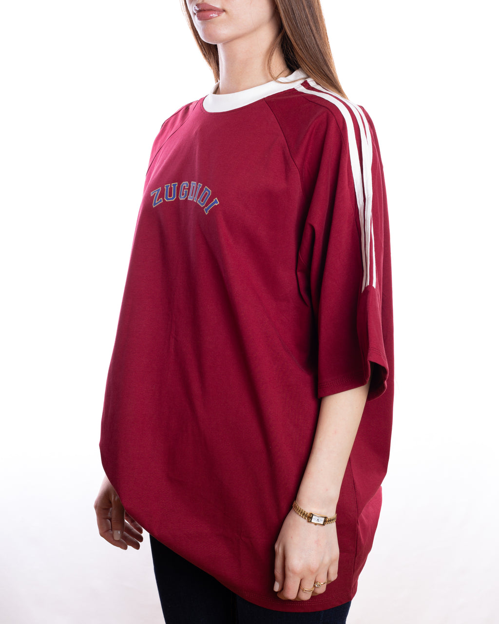Oversized Burgundy T-Shirt