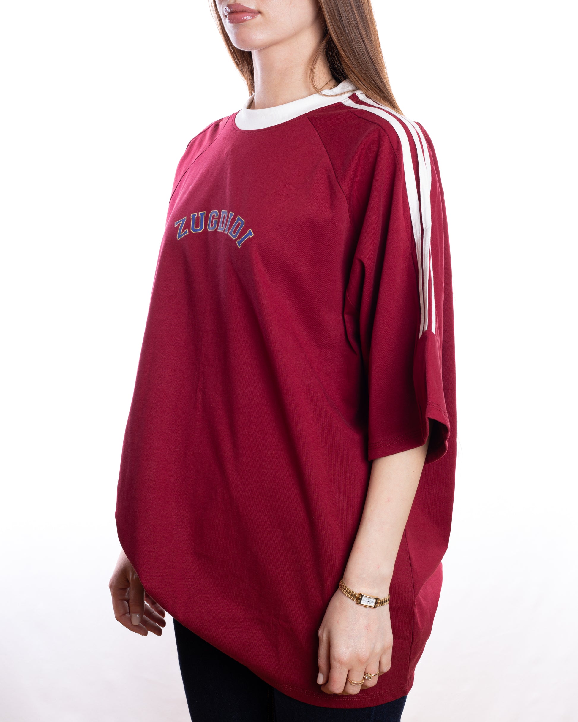 Oversized Burgundy T-Shirt