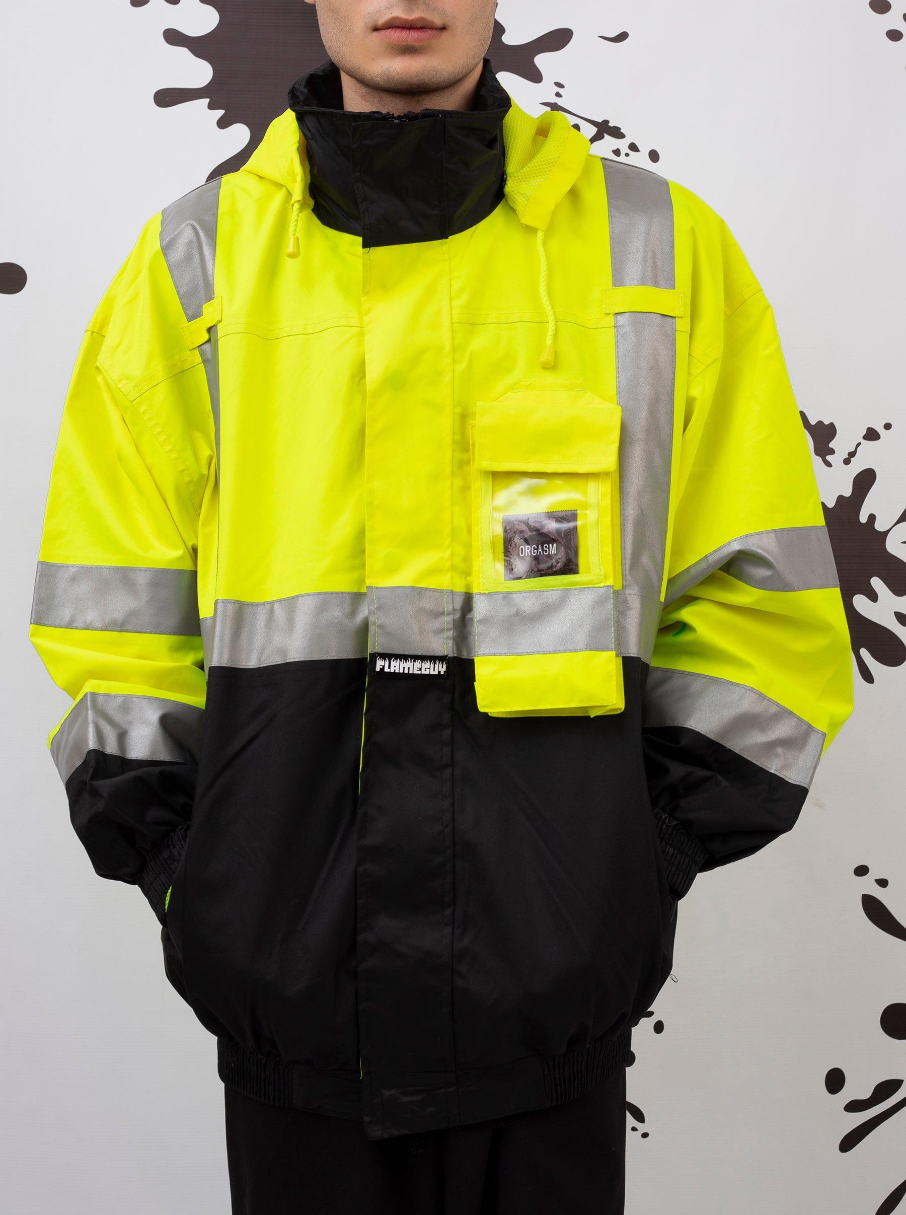 Neon Uniform Style Jacket