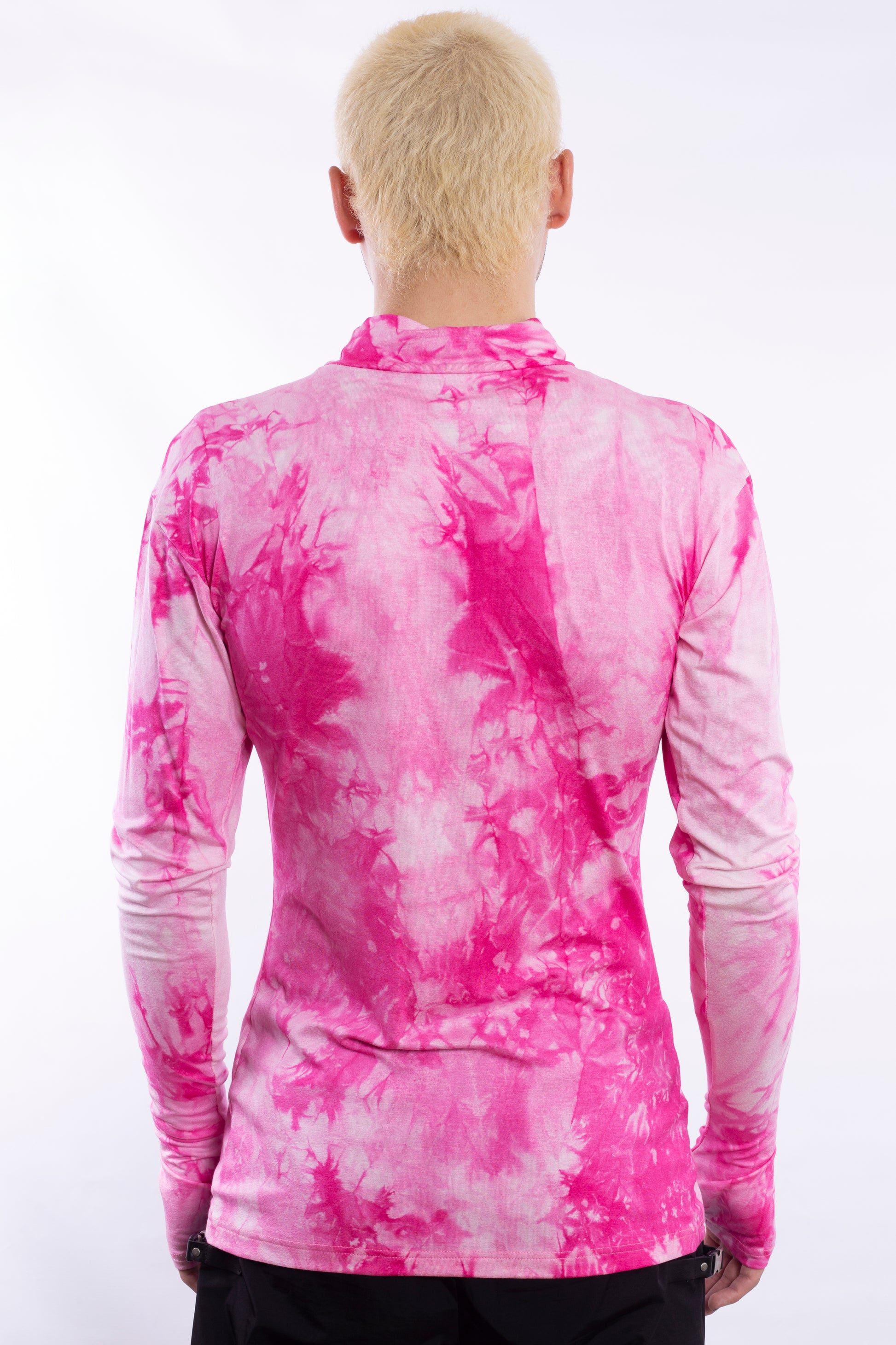 Pink Lava T-Shirt With Sleeves