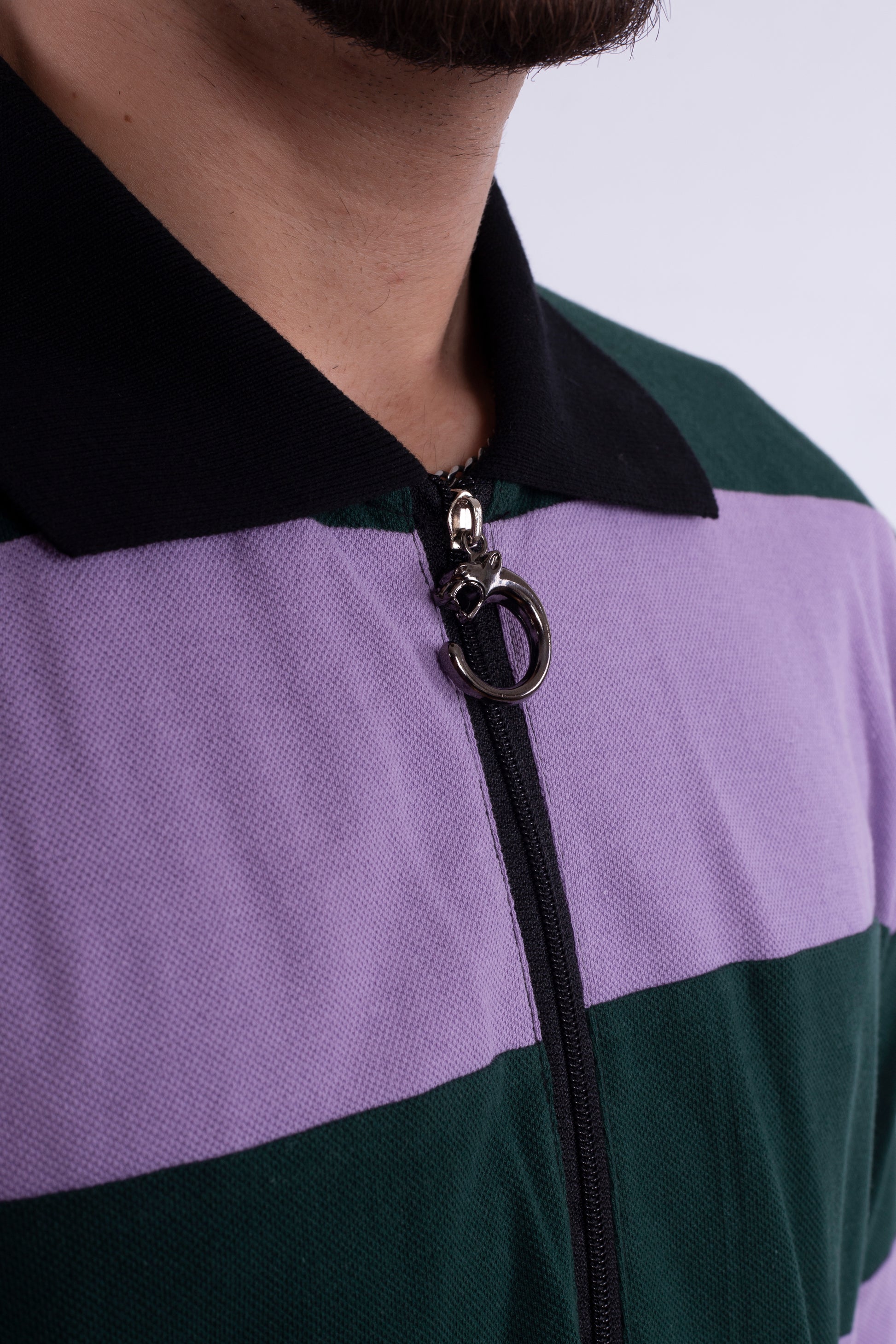Polo With Tiger Zipper T1