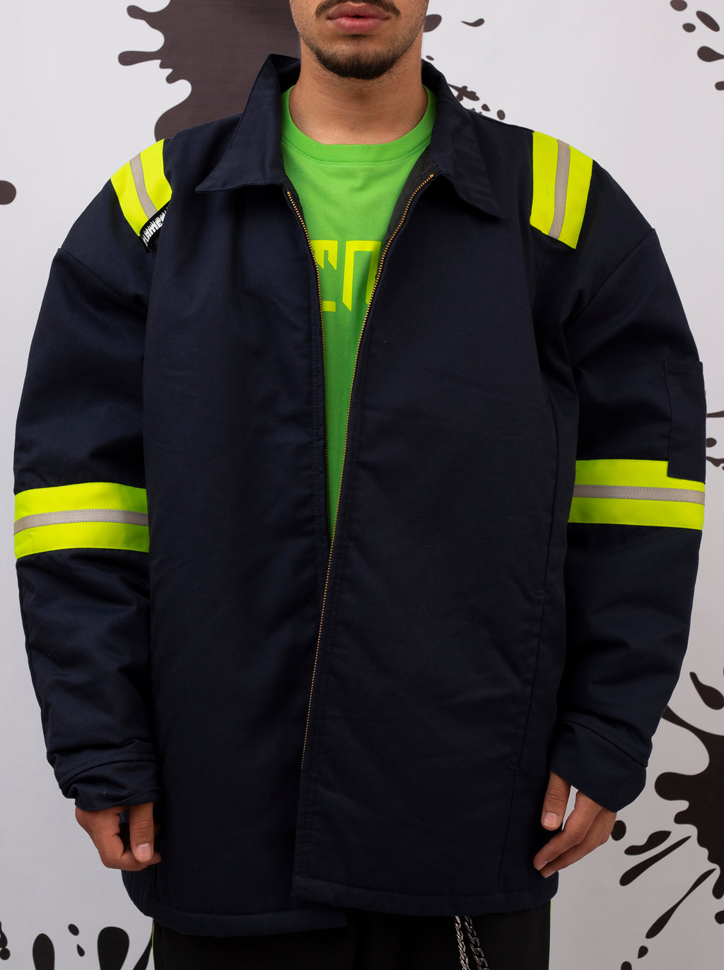 Oversize Uniform Jacket “სიმშვიდე”