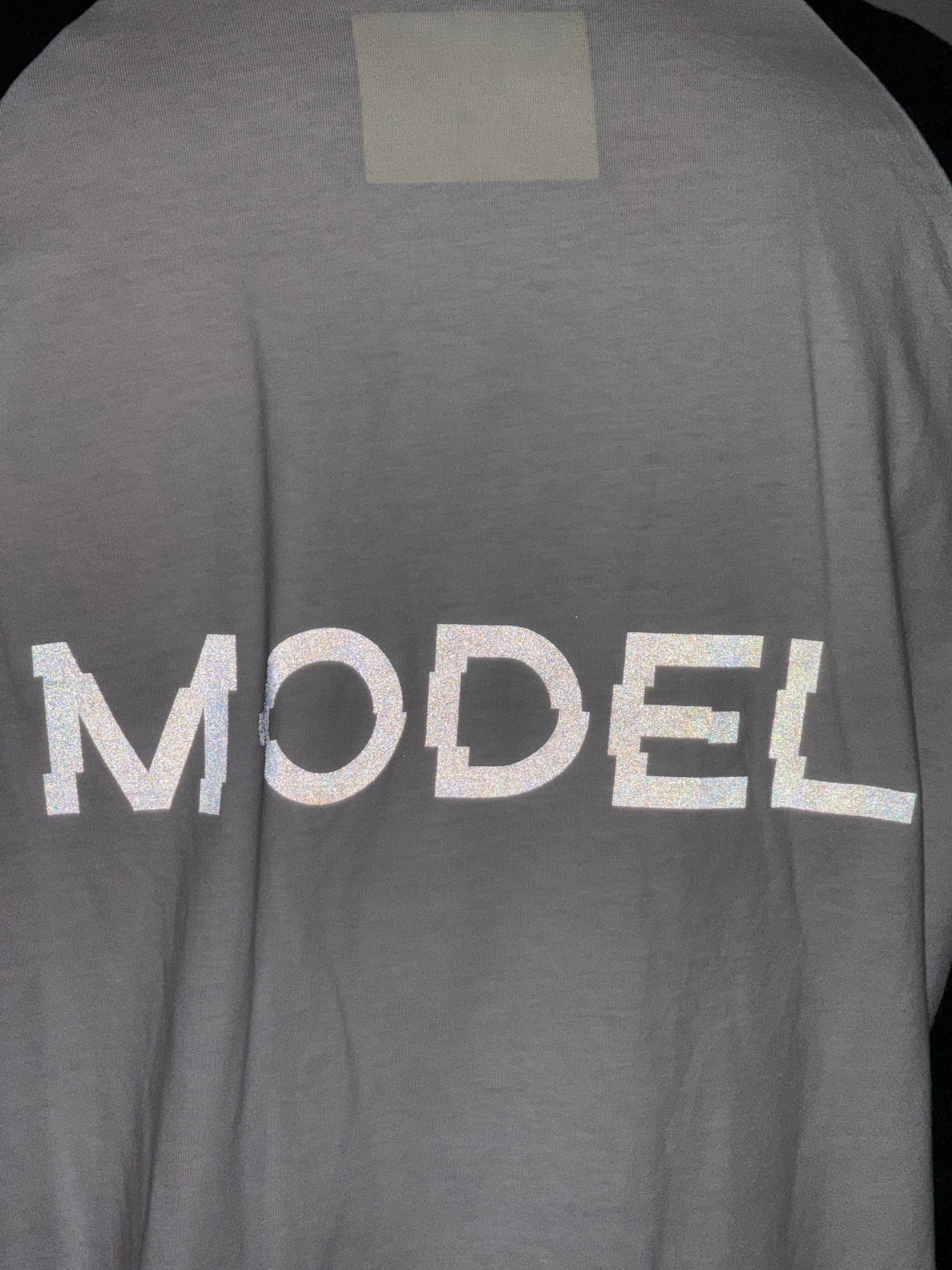BW Tee With Reflective Logo