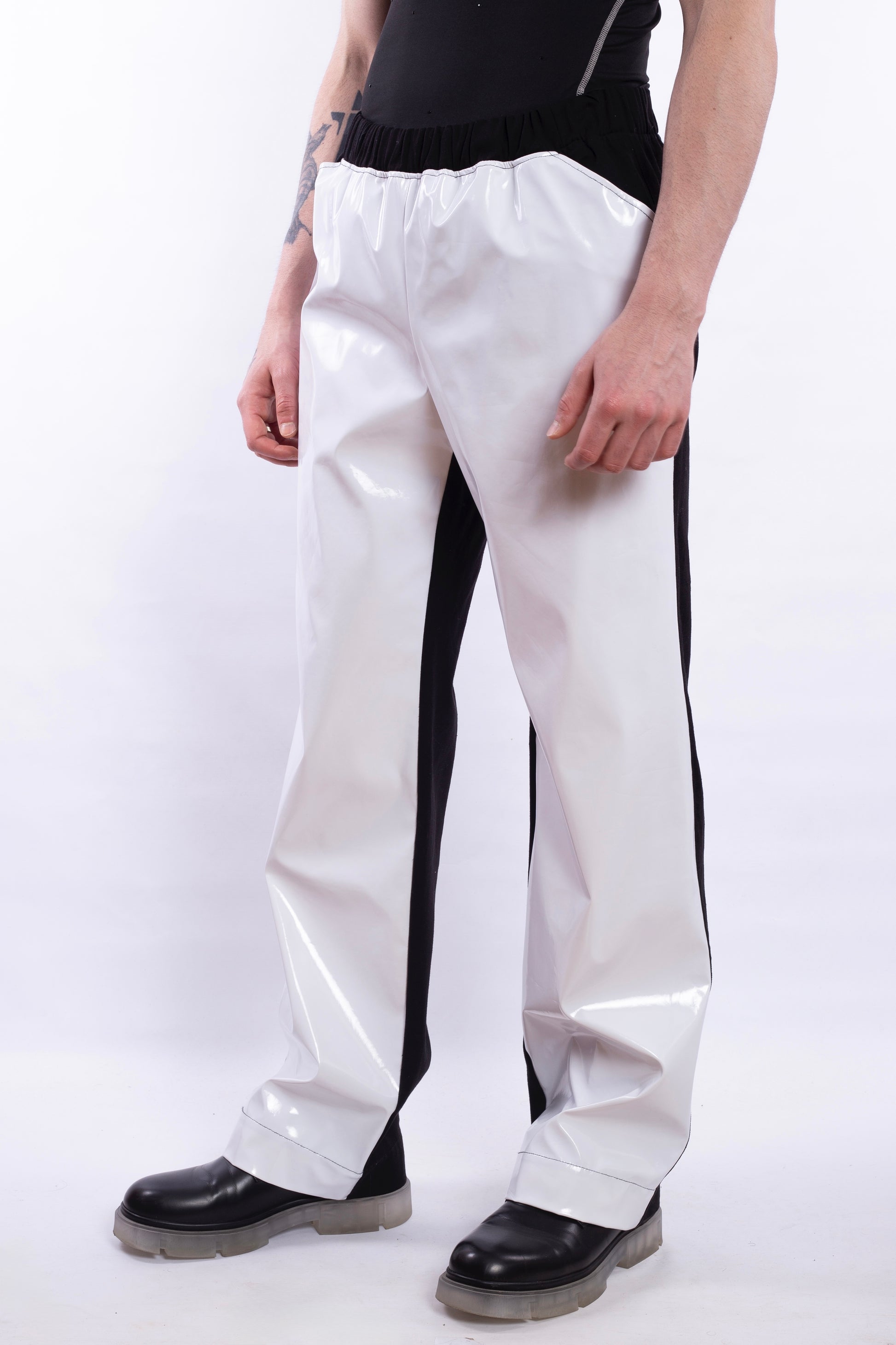 White PU Leather Pants