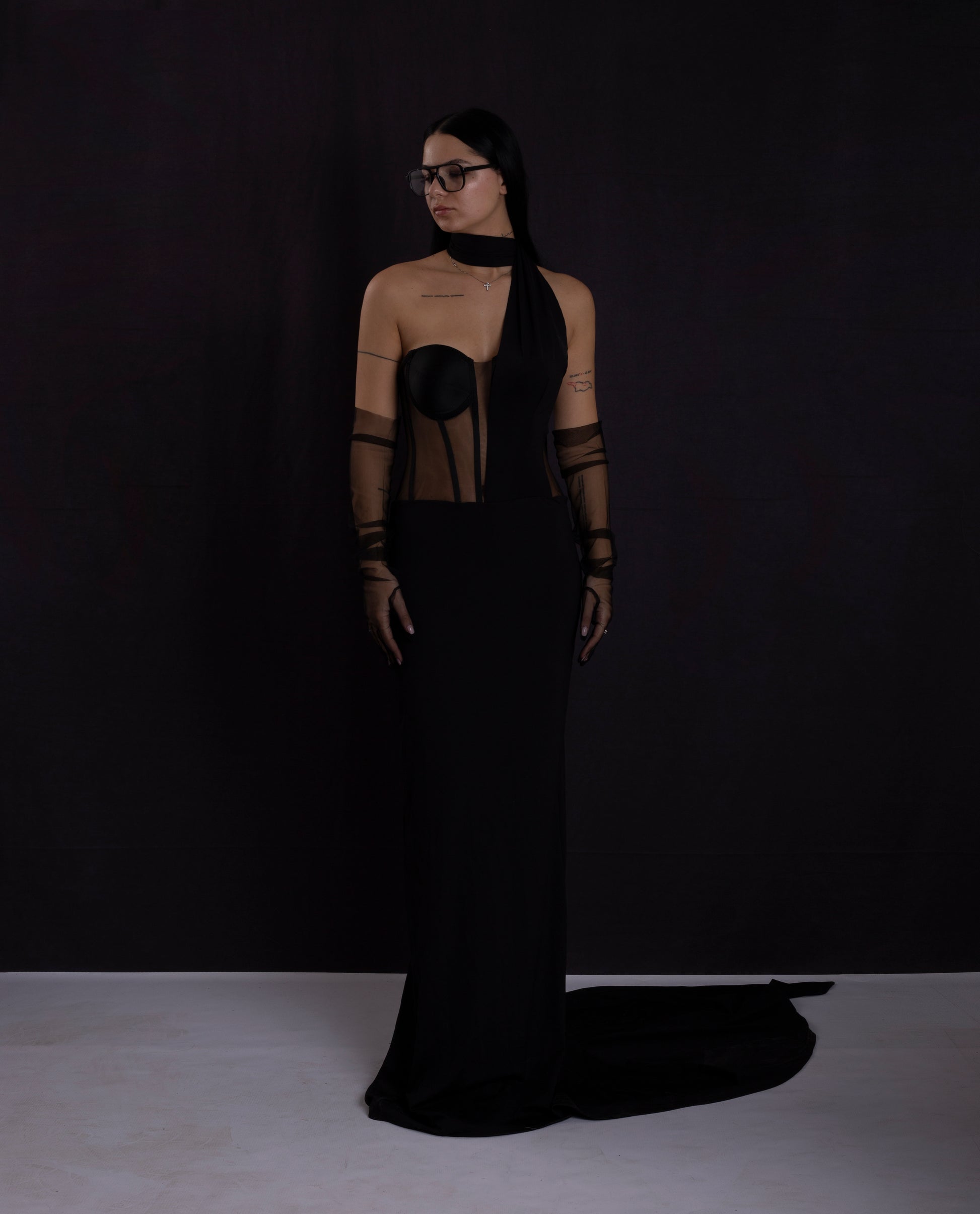 Black Couture Dress