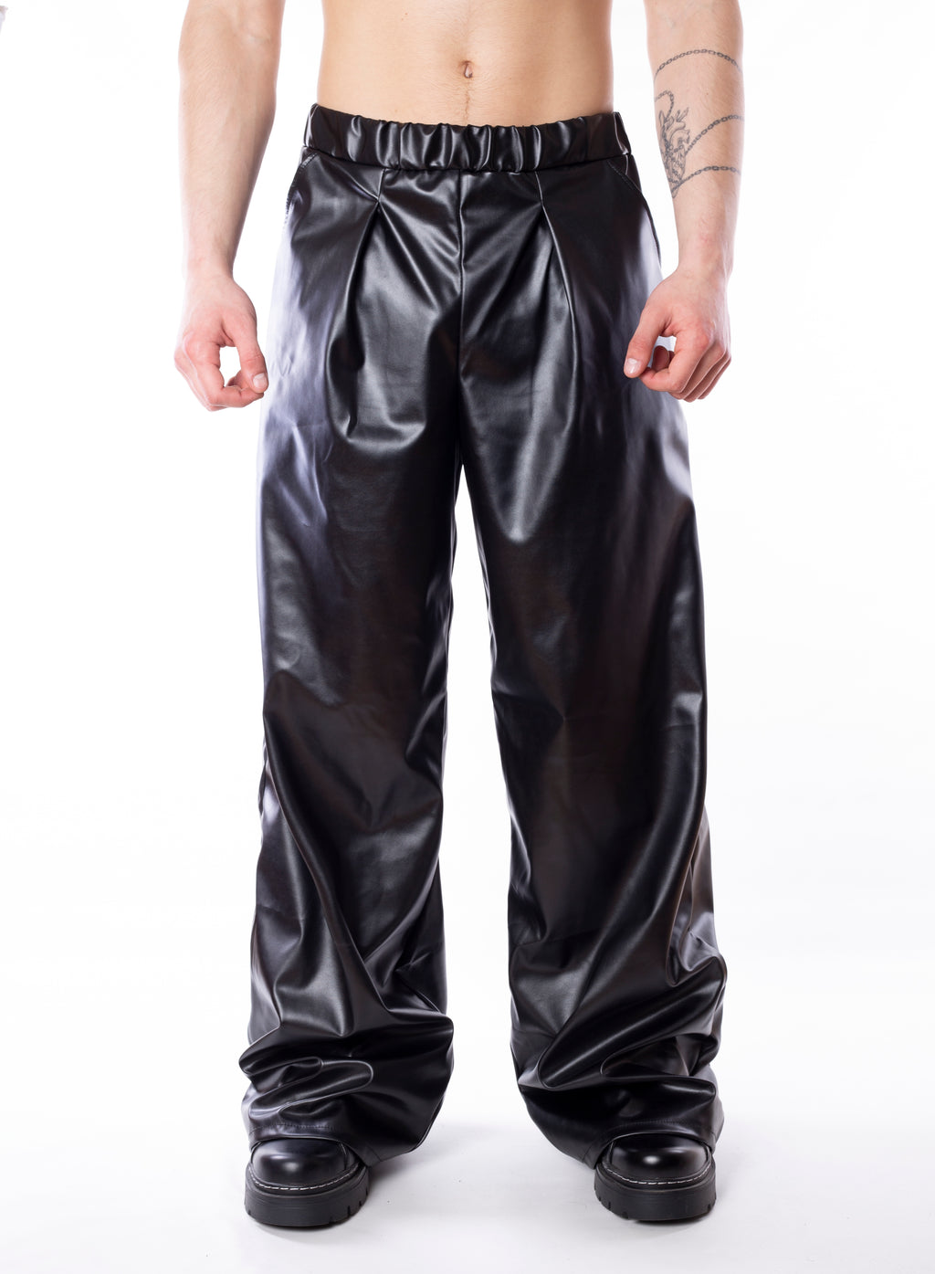 Learher Track Pants
