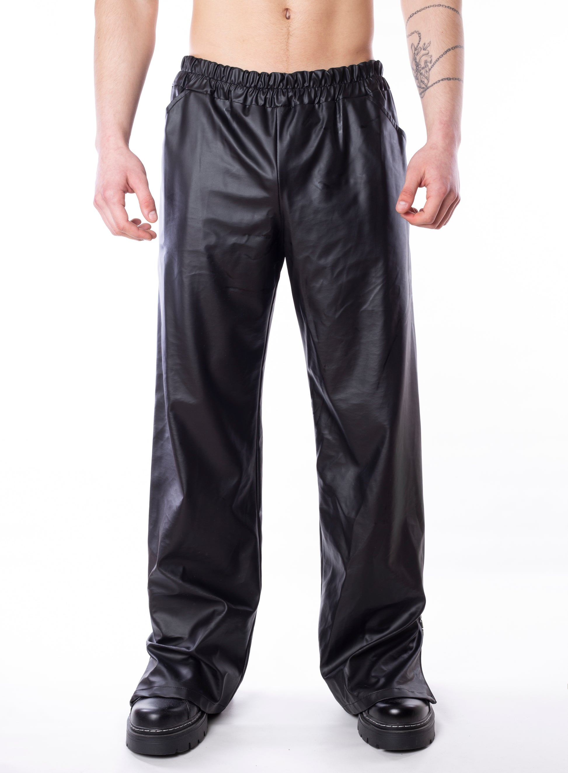 Leather Pants With Zippers