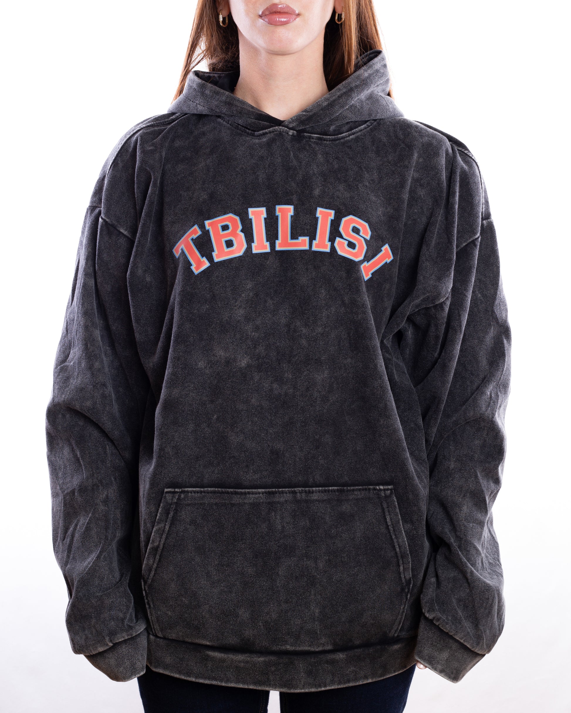 Acid-Wash Hoodie “Tbilisi” (Unisex)