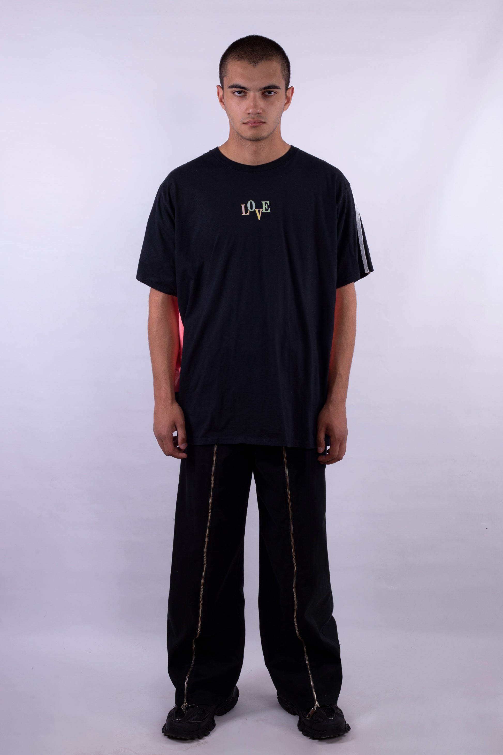 Doube Zip Cargo Pants M1